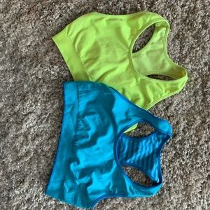 2 new reversible sports bras
